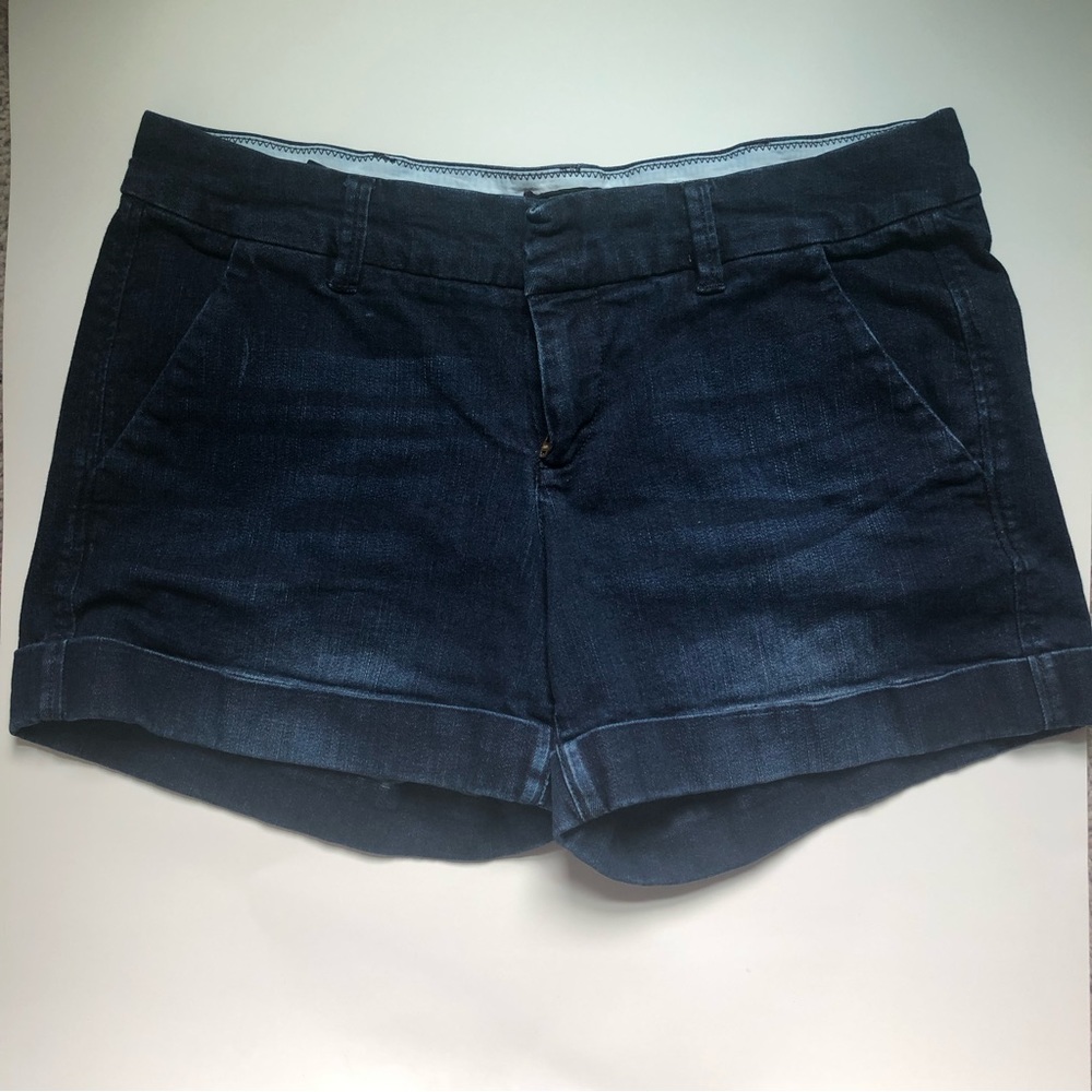 Dear John Dark Blue Jean Shorts - Picture 2 of 5